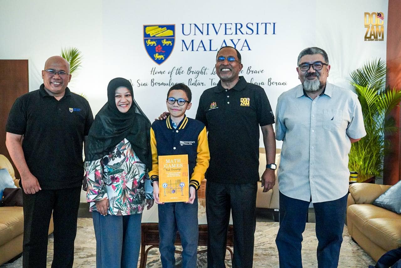 12yo m'sian boy enrolls into um