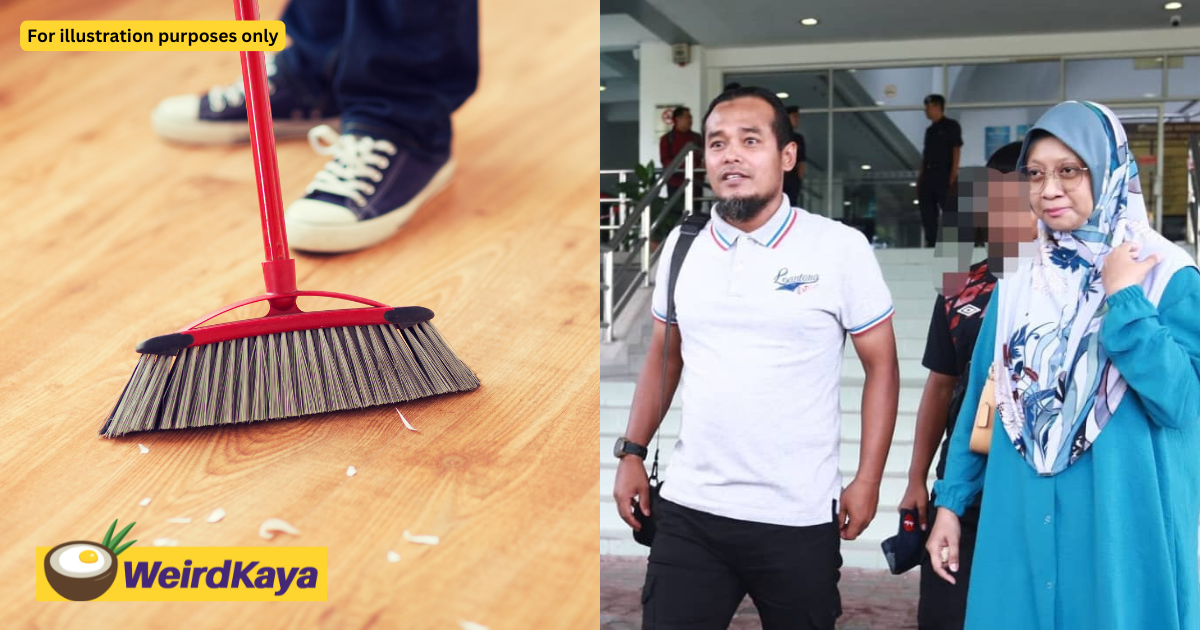 13yo m'sian boy sues teacher for hitting him with a broom, awarded rm90k by court | weirdkaya