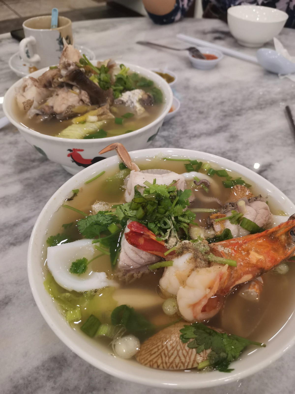 Hai kah lang seafood noodles