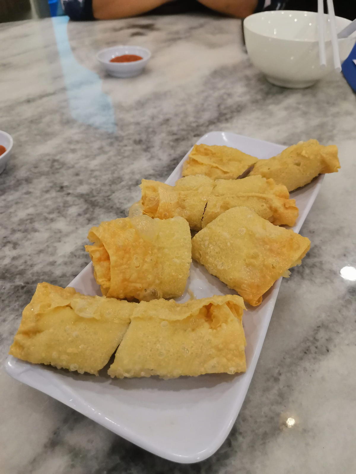 Fried bean curd by hai kah lang