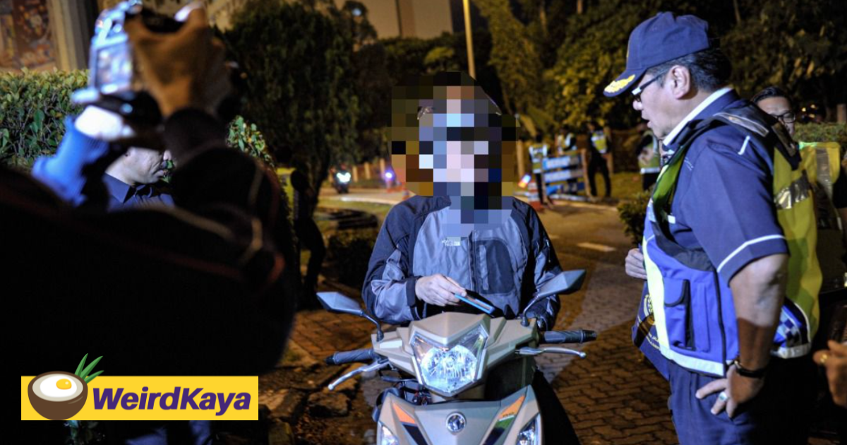 14yo motorcyclist arrested at sungai besi toll while using waze | weirdkaya