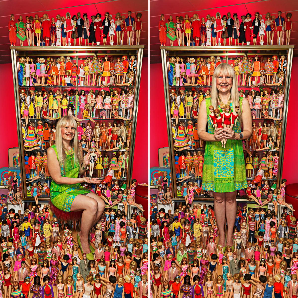 Bettina dorfmann, biggest barbie collector