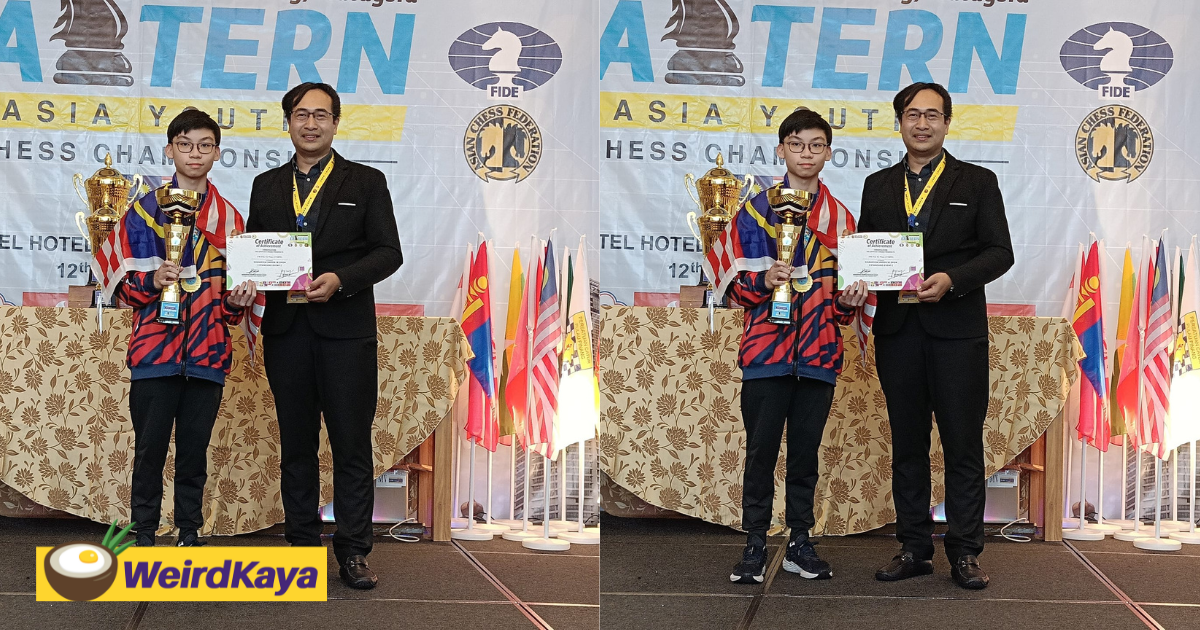 15yo chess player poh yu tian now the youngest m'sian to win ‘international master’ title | weirdkaya