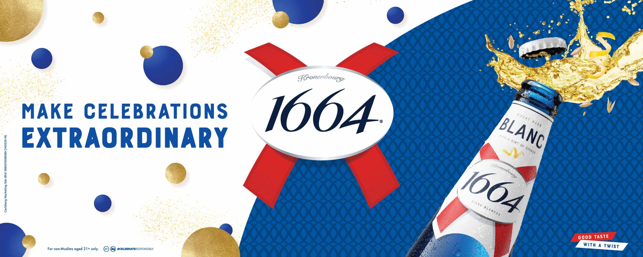 Raise your glasses to 1664 – make every celebration extraordinary!   | weirdkaya