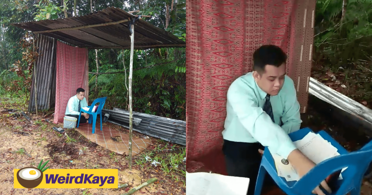 19yo Sarawakian spends two hours hiking to get better internet coverage for uni interview