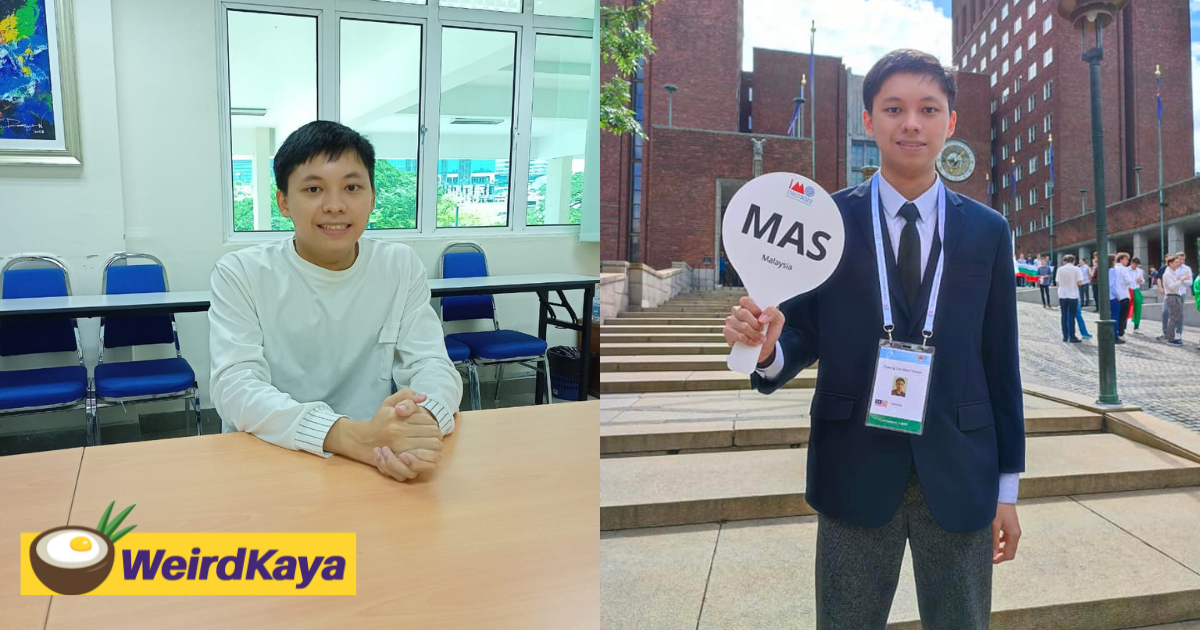 19yo tristan chaang becomes the only malaysian undergraduate admitted to mit this year | weirdkaya