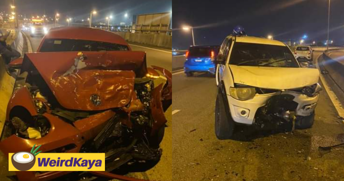Couple left with serious injuries after four-wheel drive rams into them at bukit mertajam | weirdkaya