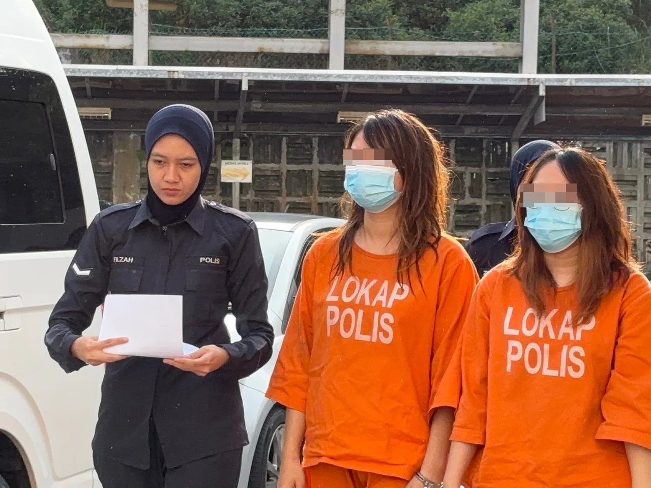 2 female suspects in leo jia hui's case