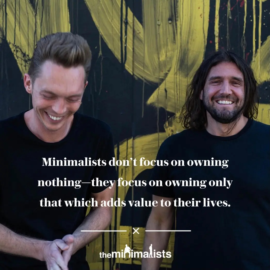 The minimalist - adding value to your lives | weirdkaya