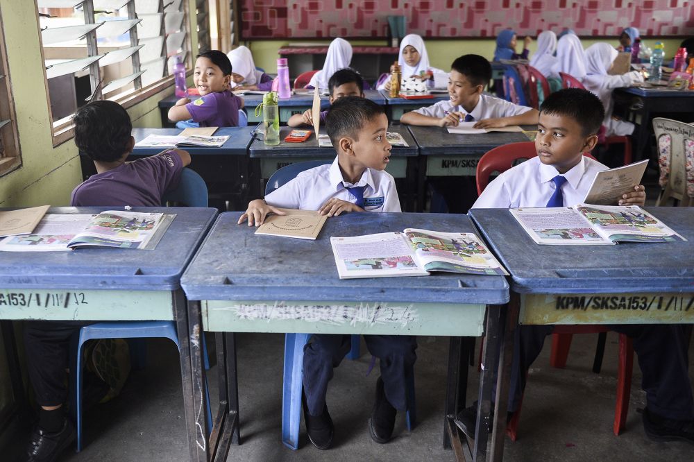 Malaysian primary school students