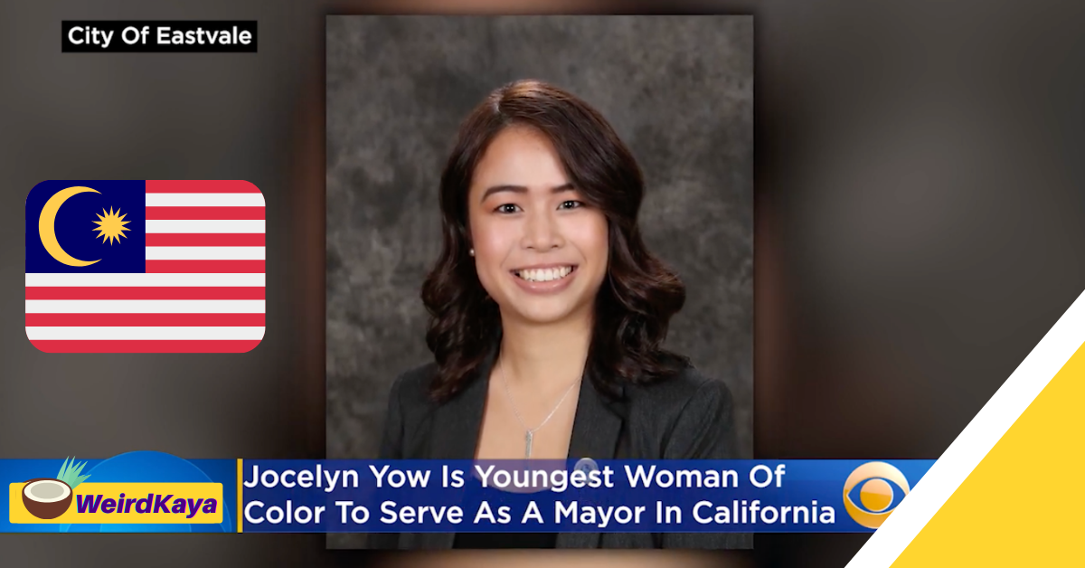 Meet jocelyn yow - the kedahan who is now the youngest mayor of a city in california! | weirdkaya