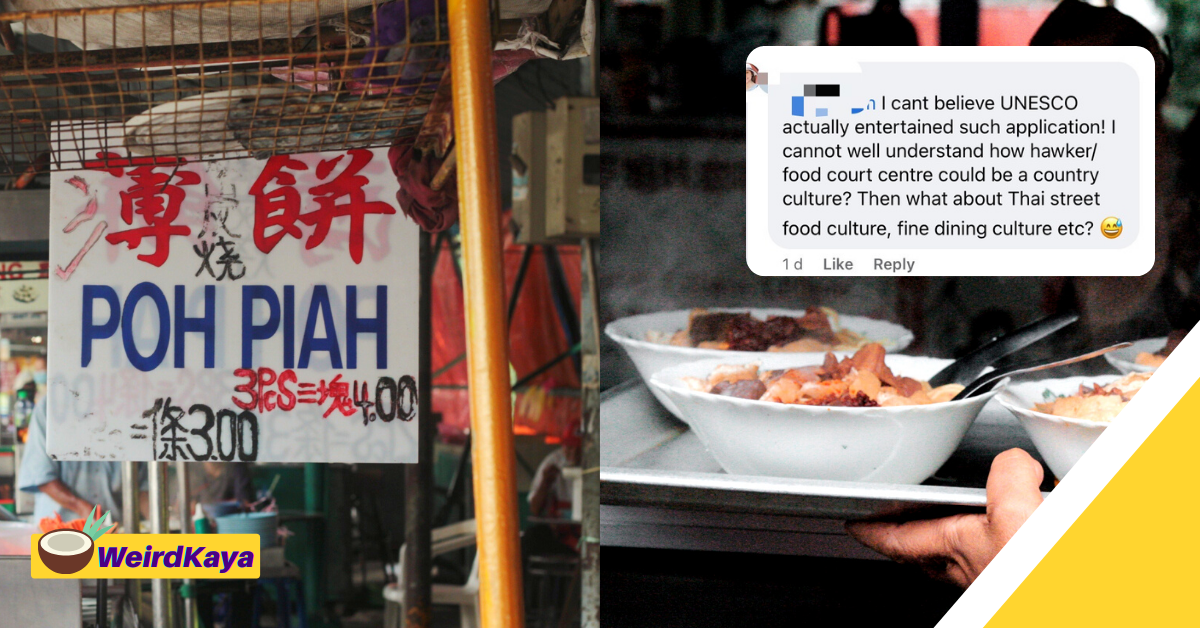 Singapore's hawker culture gains unesco recognition, some m'sians are unhappy about it | weirdkaya