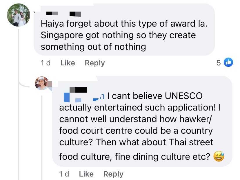 Singapore's hawker culture gains unesco recognition, some m'sians are unhappy about it