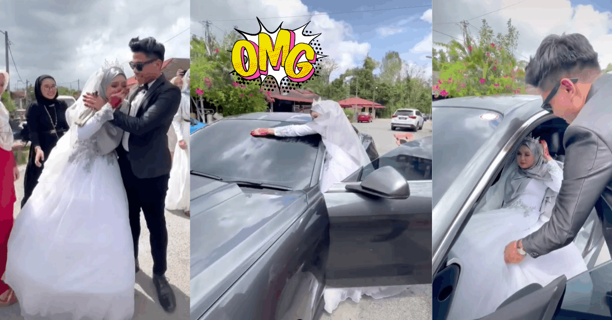 [video] 18-year-old surprises wife with a ford mustang on wedding day | weirdkaya