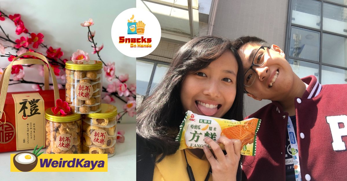 Couple shares “chain of happiness” with snacks giftbox | weirdkaya