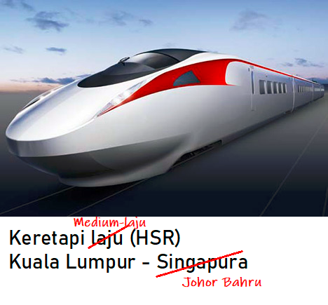 Malaysia's former pm najib razak explains why hsr project had lapsed