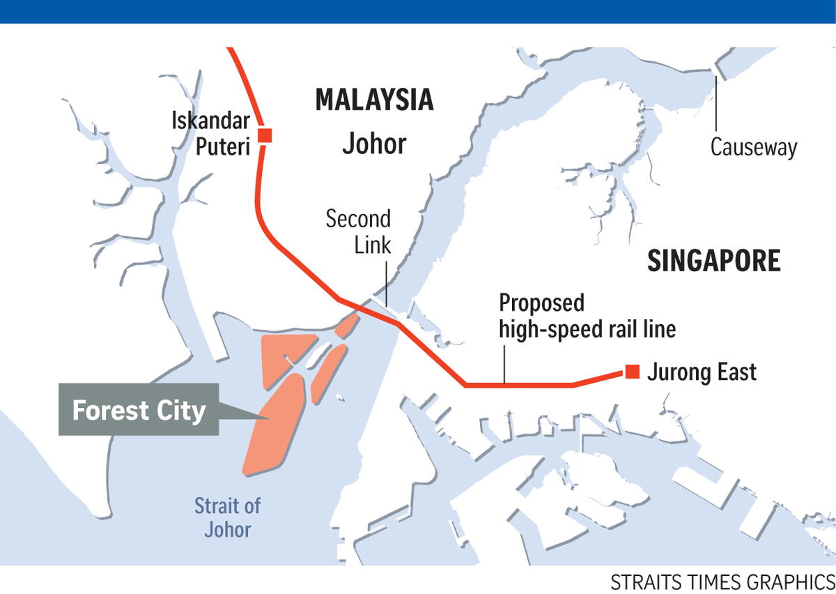 Malaysia's former pm najib razak explains why hsr project had lapsed