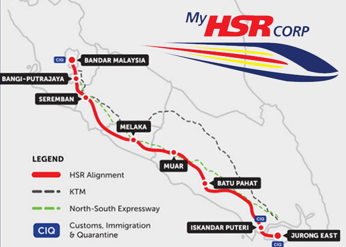 Malaysia's former pm najib razak explains why hsr project had lapsed