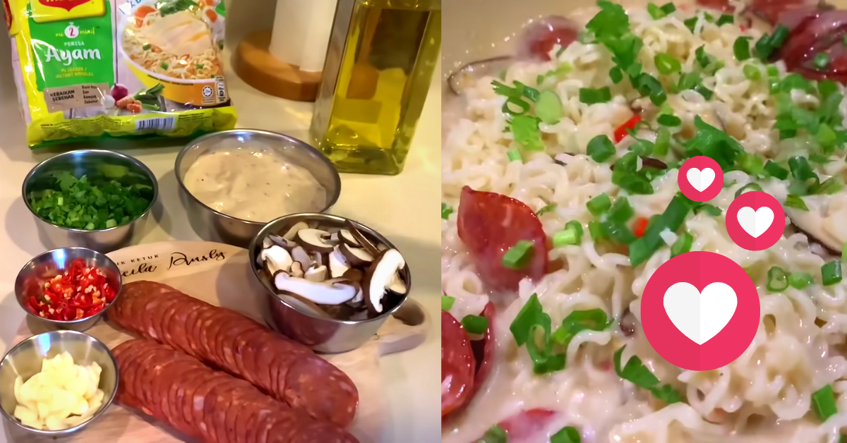In time for mco: netizen shares exclusive recipe of maggie carbonara and it looks legit | weirdkaya