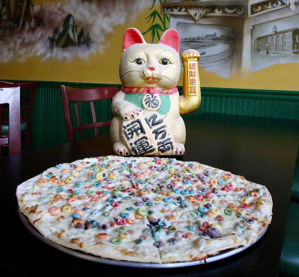 Asian themed pizzeria's cereal pizza sparks controversy