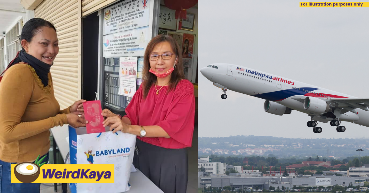 Ex mas cabin crew cries after receiving rm300 aid and food from seputeh mp | weirdkaya