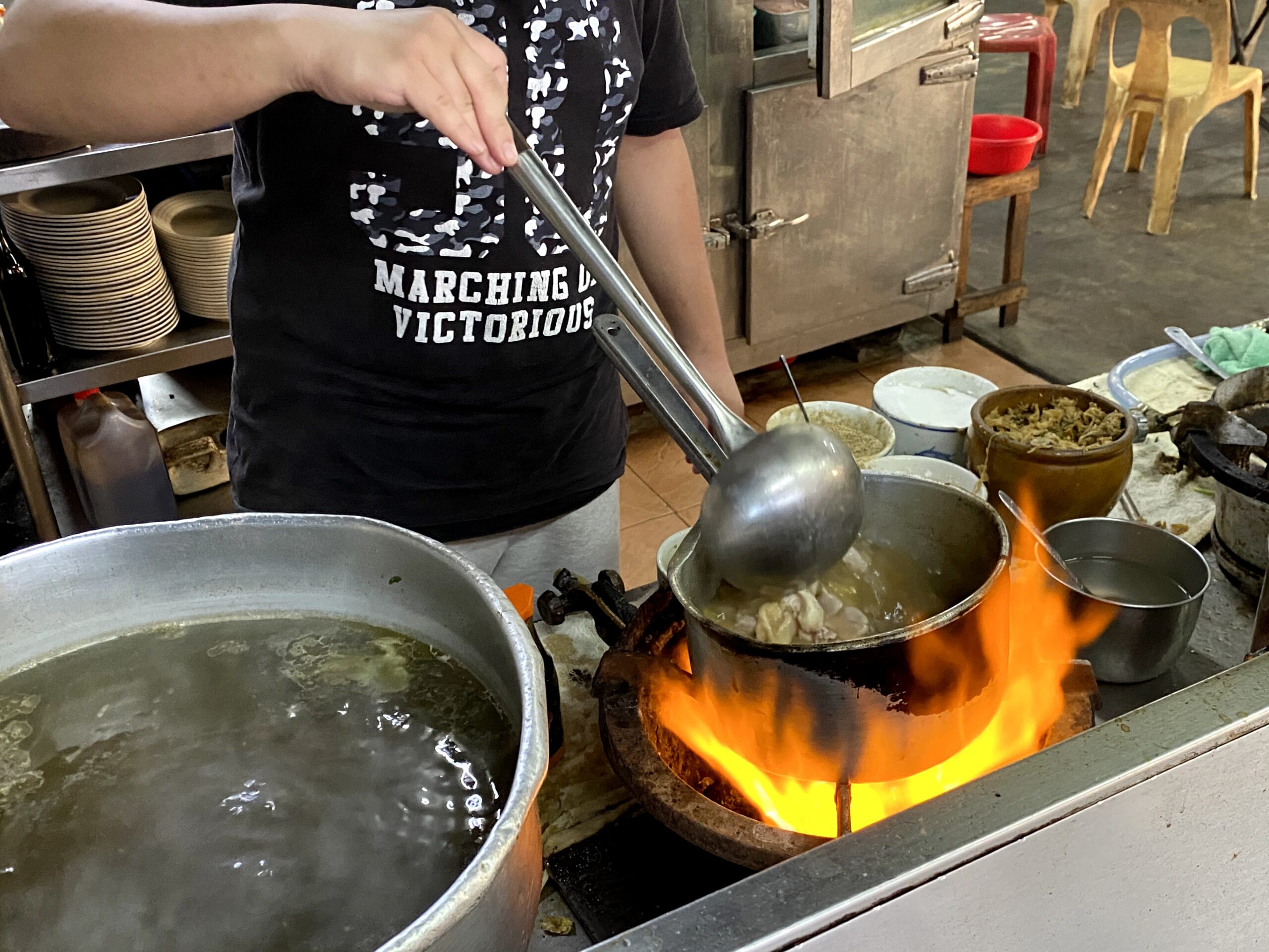 Of mosaics and soups: cooking up a storm in serdang