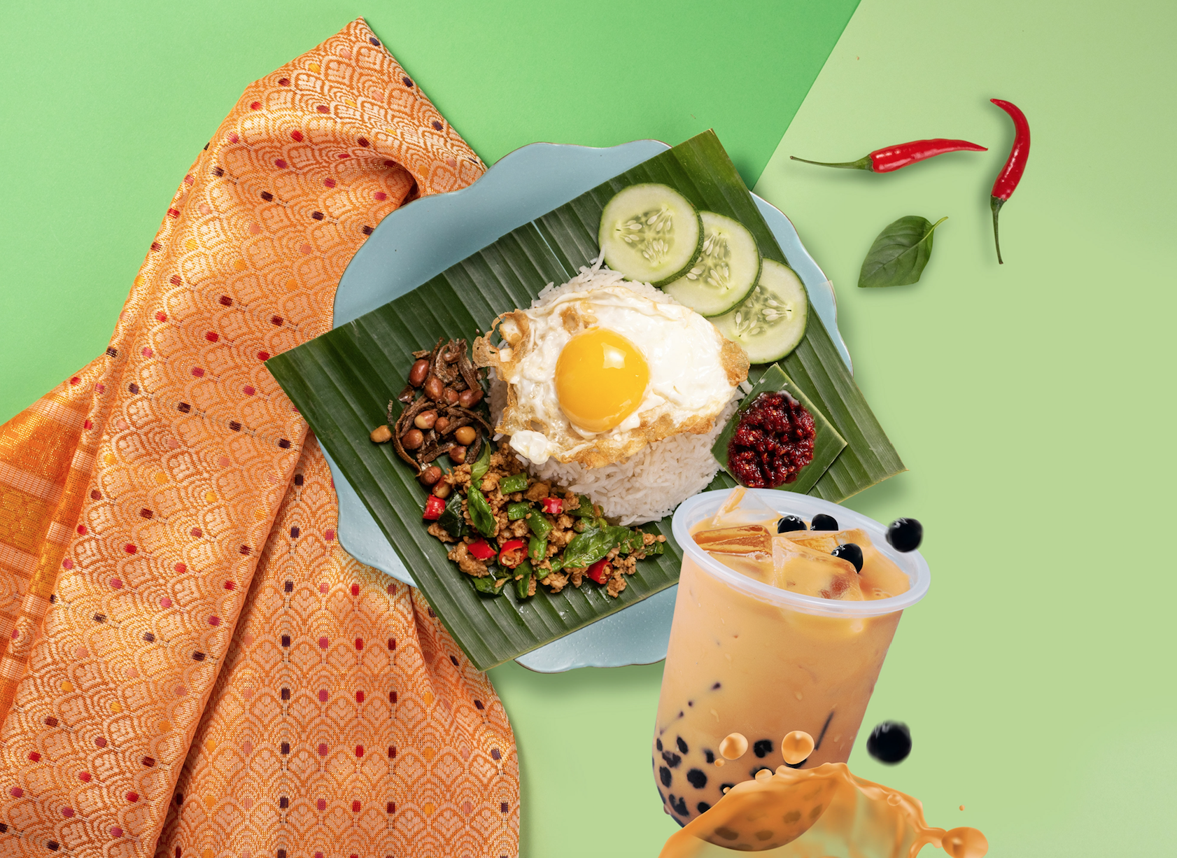 S'pore restaurant crave launches thai-style nasi lemak, comes with green curry and more