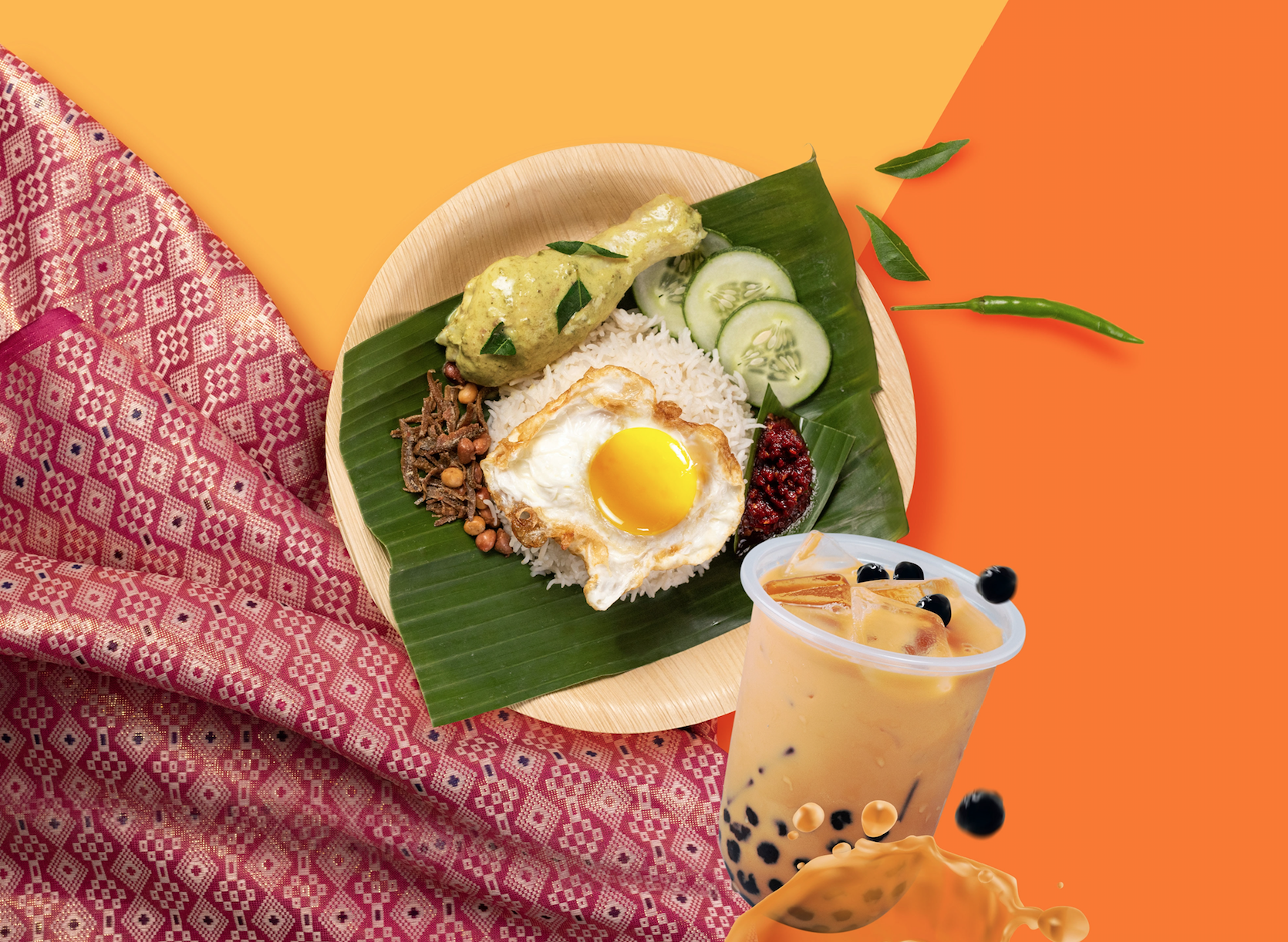 S'pore restaurant crave launches thai-style nasi lemak, comes with green curry and more