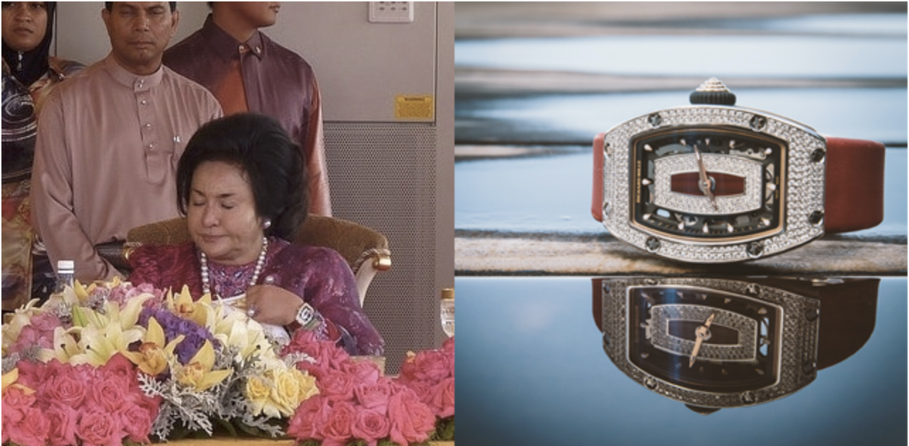 Jj lin spotted wearing rm3mil luxury watch also worn by rosmah