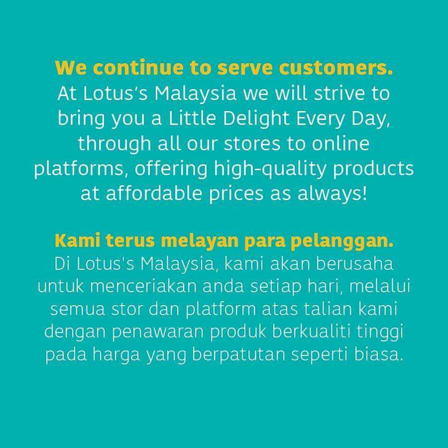 Bye tesco! Lotus's malaysia to take over starting today