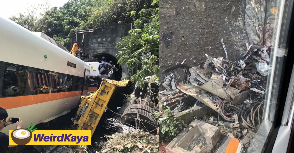 Taiwan train crashes into truck and derails, kills 36 and injures many | weirdkaya