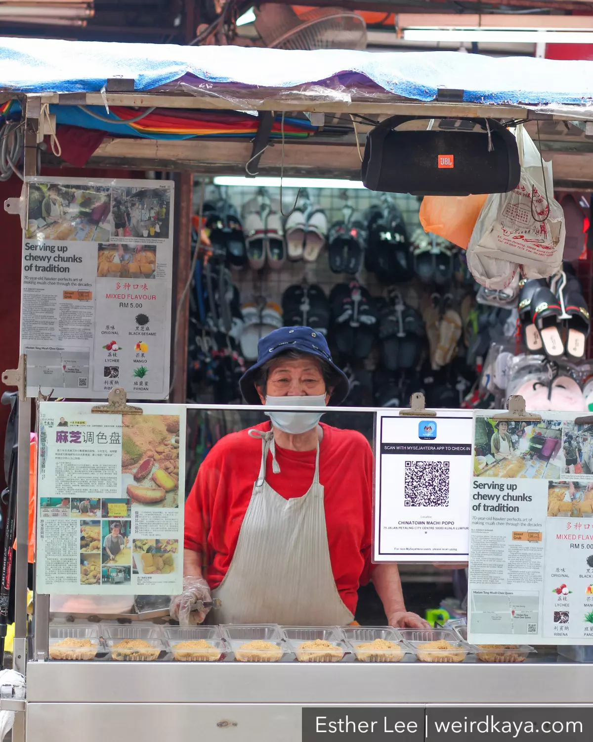 Meet madam tang, petaling street's legendary muah chee queen