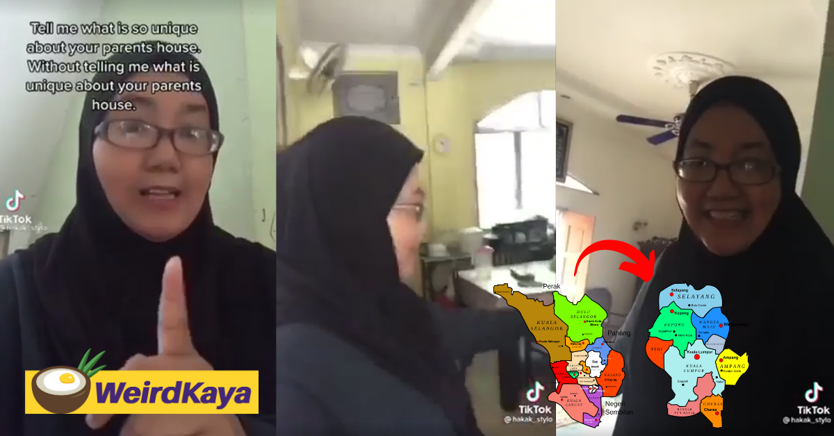 Woman shares how she travels between kl and selangor within her parents' home | weirdkaya