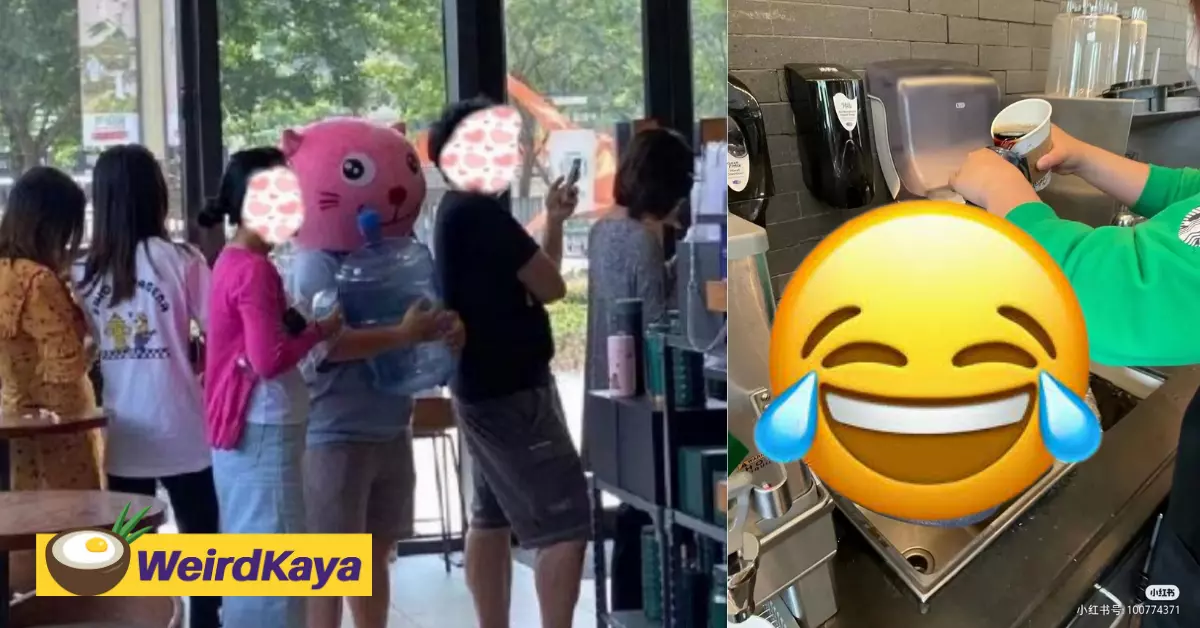 So... Starbucks china decided to give away free coffee. This was what happened | weirdkaya