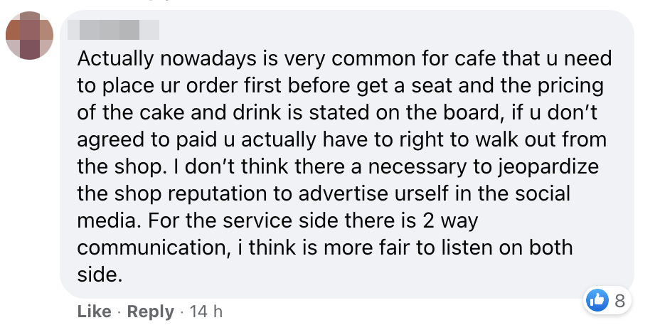 Lady's complaint about penang café arouses both sympathy and backlash