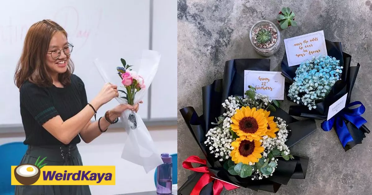 This young woman’s making a mark in the floral industry one bouquet at a time | weirdkaya
