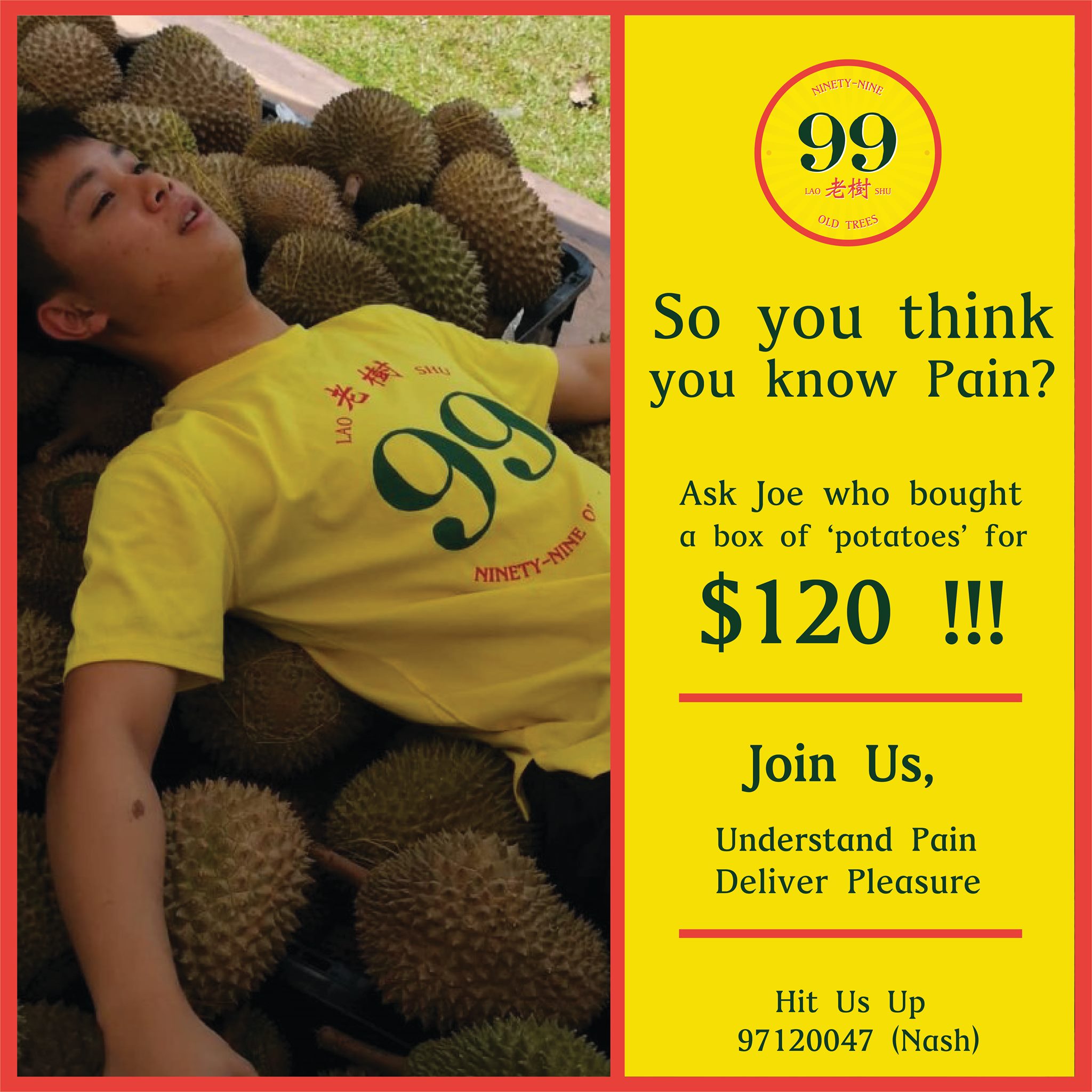 S'pore durian store looking for 