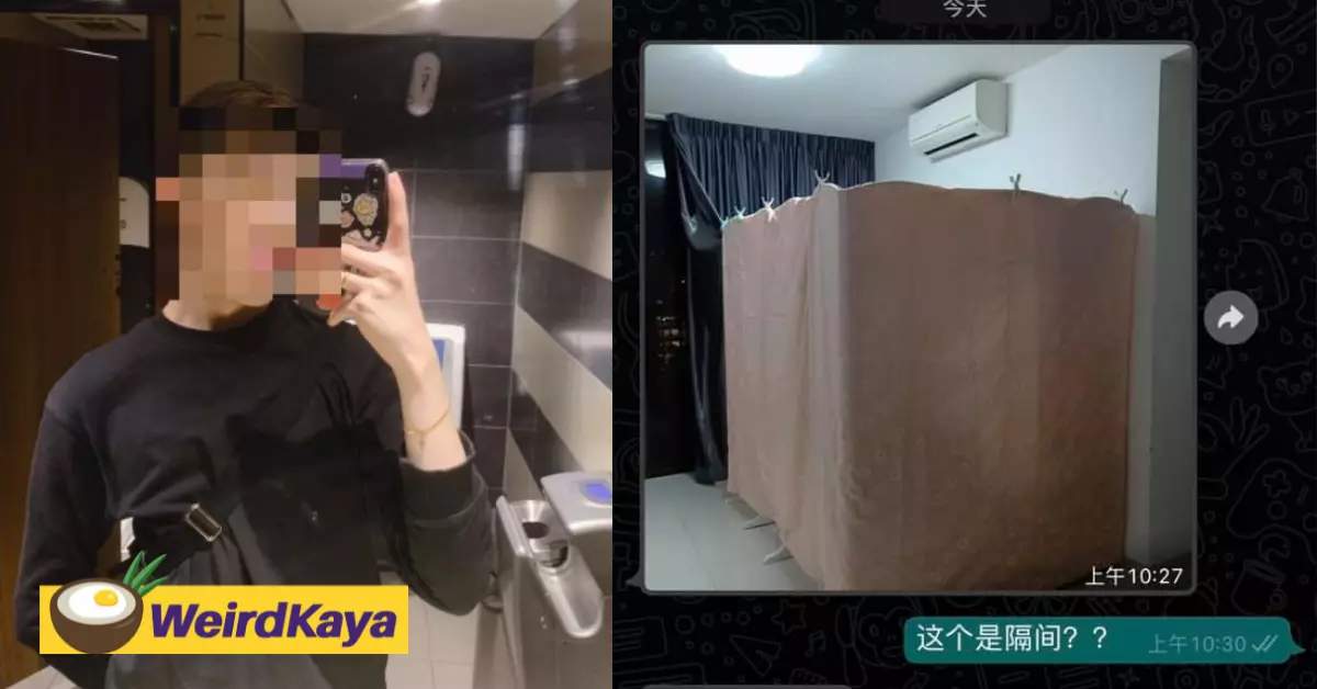 M'sian questions proposed rental fee of rm1. 7k for a partitioned ‘room’ in singapore | weirdkaya