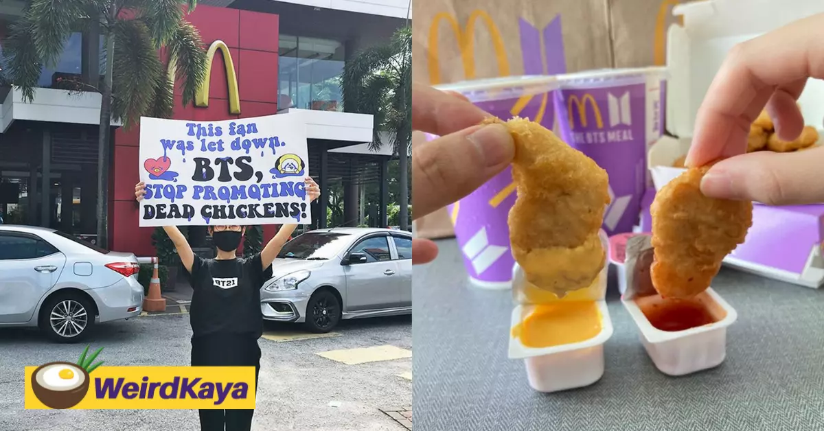 PETA Asia protested against the BTS meal. The ARMY is now striking back | WeirdKaya