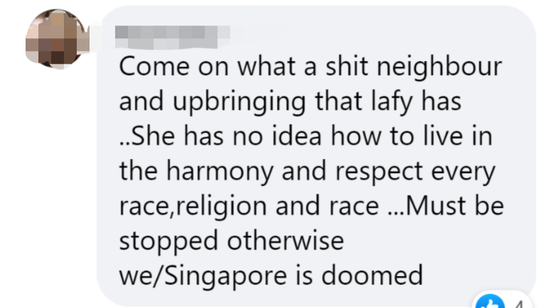 Disruptive woman clangs gong incessantly while neighbour's performing prayers