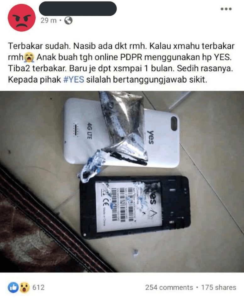 "Give students high quality phones", Syed Saddiq tells government after one catches fire