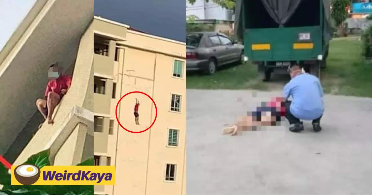 Man hurls himself off the 10th floor of his apartment after his business collapsed | weirdkaya