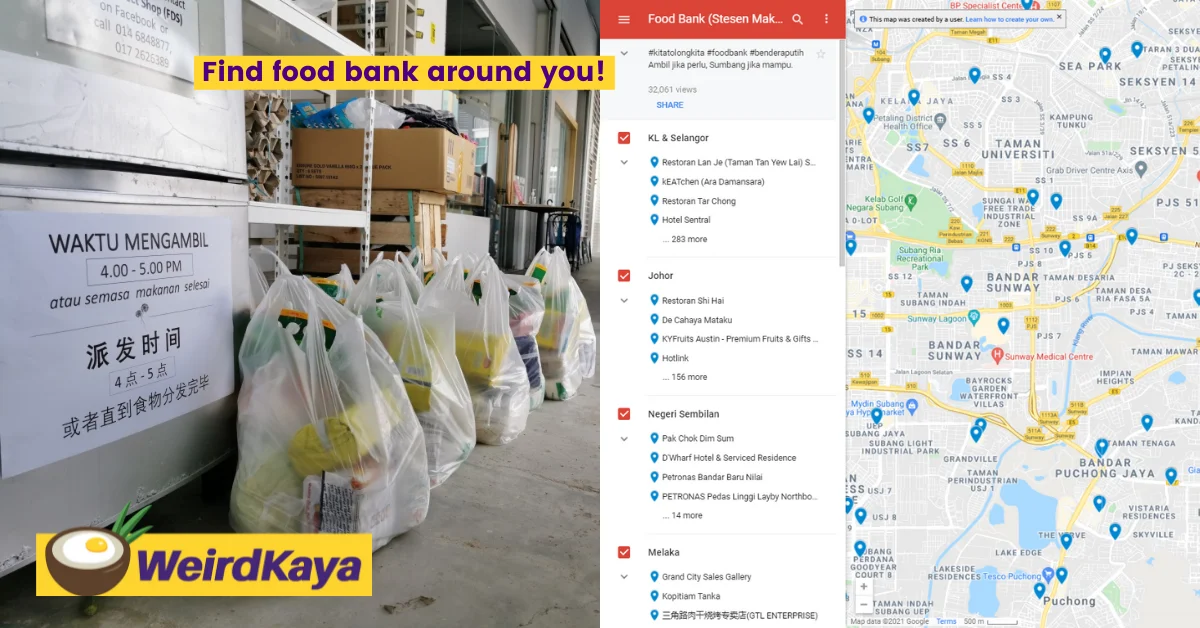 Want to help someone in need? You can now locate the nearest food bank on google maps | weirdkaya
