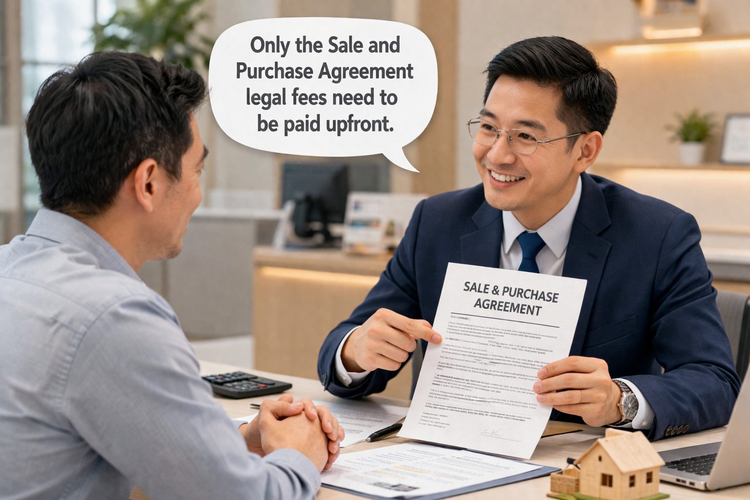 wk bank consultation with sale agreement discussion