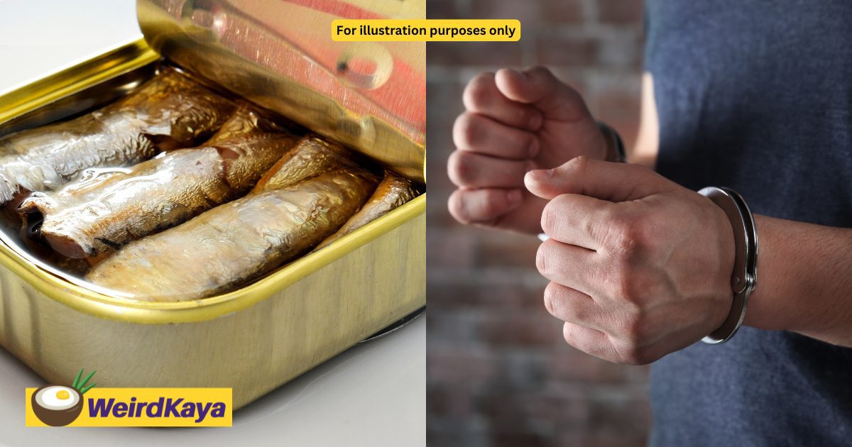M’sian Dad Of 2 Jailed, Fined RM300 For Stealing Sardines & Daily Necessities | WeirdKaya