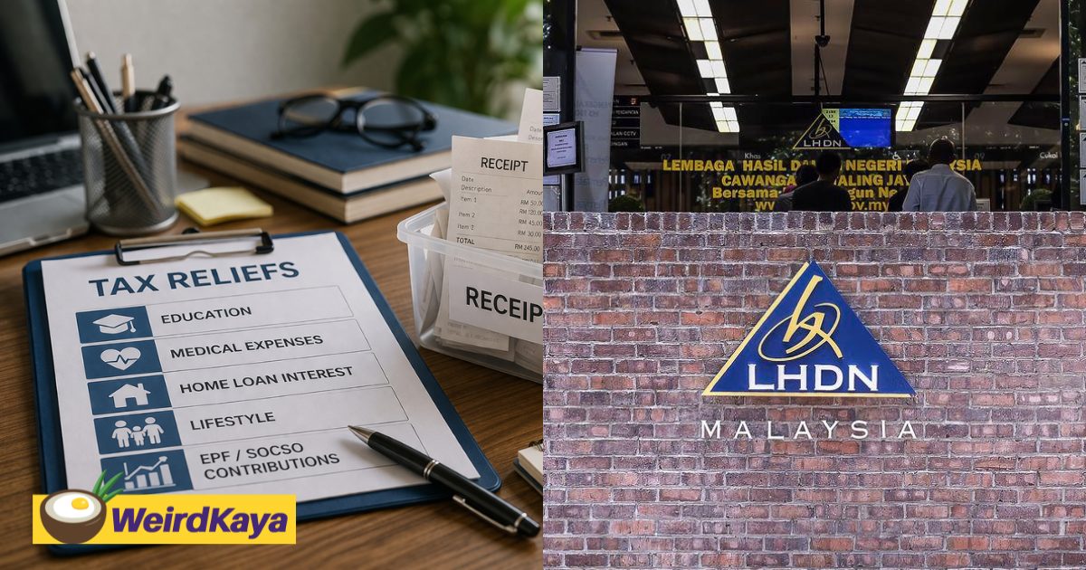 I Filed My Taxes For 3 Years Without Claiming Half These Reliefs. Here’s The Full List M’sians Might Miss Out On | WeirdKaya