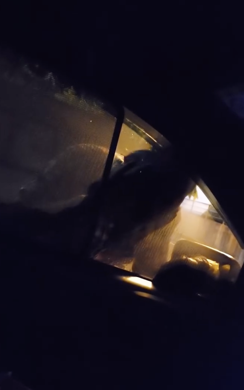  wk man repeatedly tries opening m’sian woman’s car door while she waits inside parked vehicle.... 