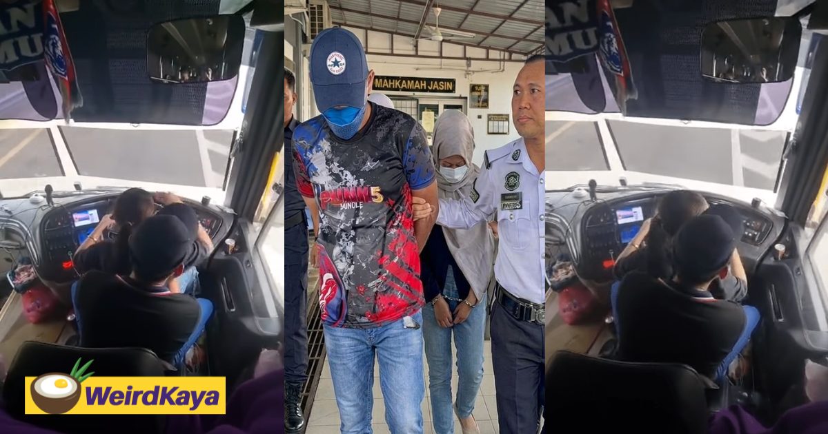 M’sian Bus Driver Jailed 1 Year For Driving With Woman On His Lap, Woman Gets 6 Months | WeirdKaya