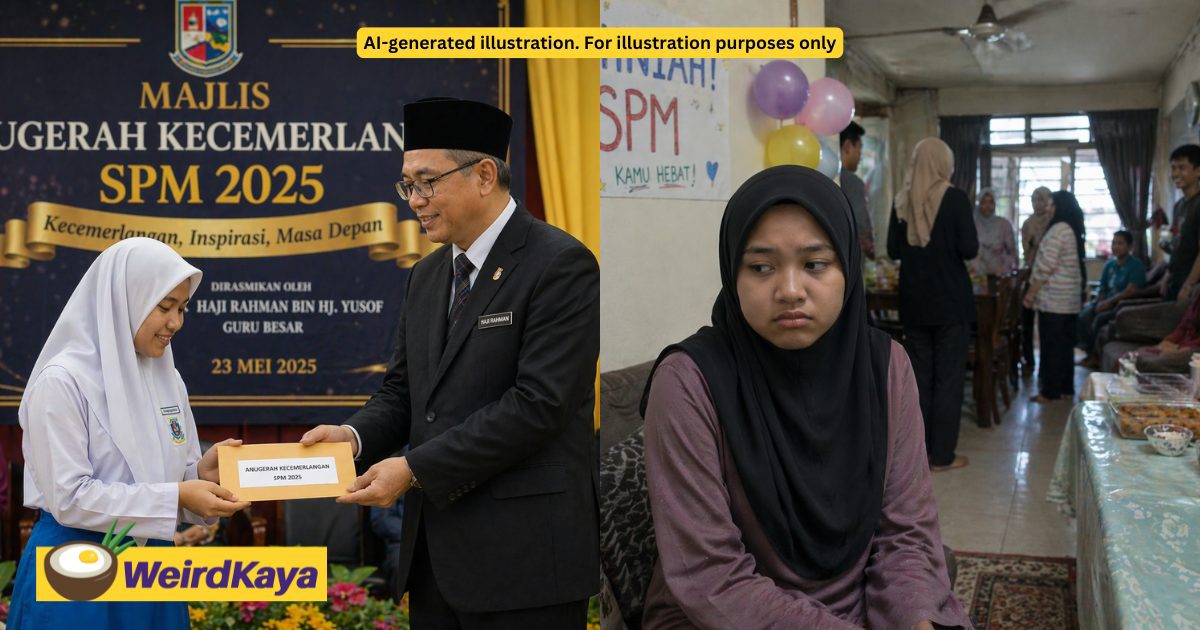 M’sian Student Wins RM1,500 SPM Award, Left Upset After Relatives Insist On Celebration Using Her Money | WeirdKaya