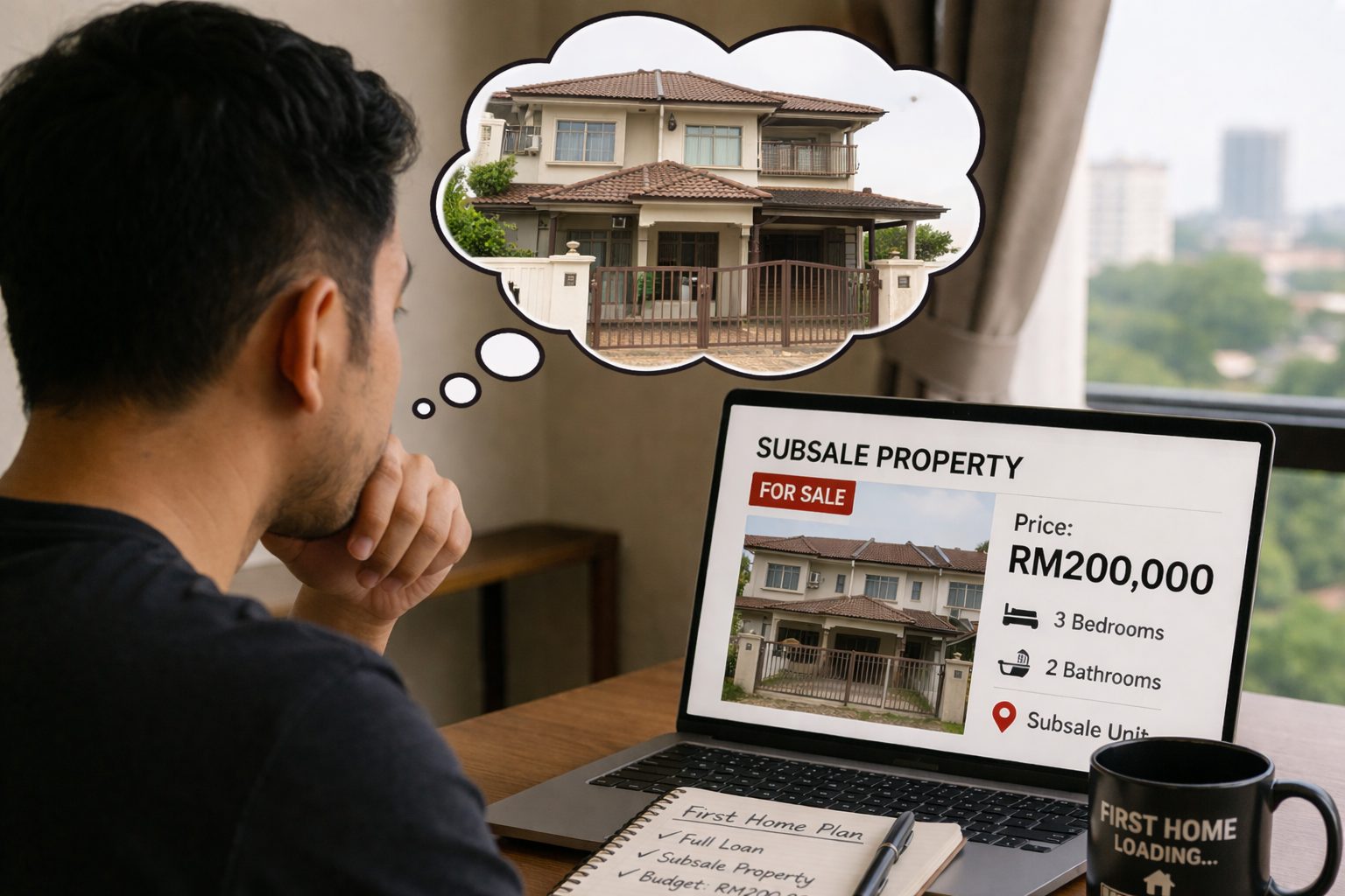 wk thinking about the first home purchase